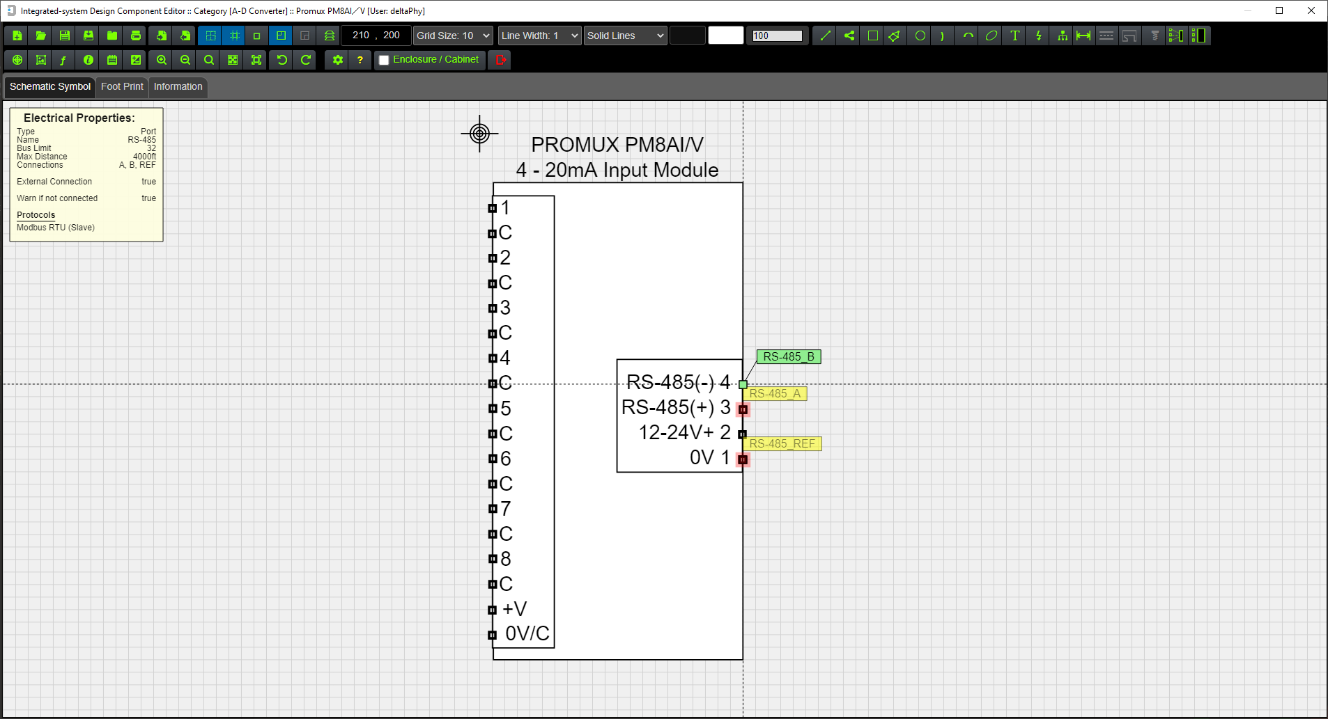 Component Modelling Module